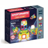 Магнитный конструктор MAGFORMERS Neon Led set 709007
