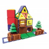 Магнитный конструктор MAGFORMERS Log House Set 705004