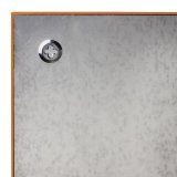 Доска магнитно-маркерная стеклянная BRAUBERG оранжевая, 45х45 см, 3 магнита