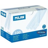 Набор белого мела Milan, круглый, 100 штук