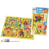 Игра настольная Русский стиль "Ходилка. Теремок" А3