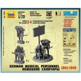 Модели для сборки Звезда "Немецкие санитары 1941-43гг.", масштаб 1:72