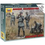 Модели для сборки Звезда "Немецкий штаб 1939-42гг.", масштаб 1:72