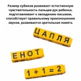 Учебное пособие Testplay "Умные кубики" + Тренажер для обучения письму