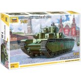 Модель для сборки Звезда "Советский танк Т-35", масштаб 1:72
