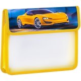 Папка для тетрадей 2 отделения А5 ArtSpace "Dream car", картон/пластик, на липучке