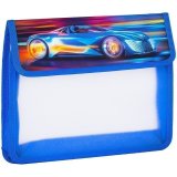 Папка для тетрадей 2 отделения А5 ArtSpace "Race car", картон/пластик, на липучке