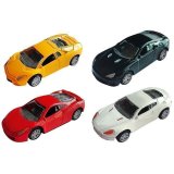 Машина игрушечная "Italy Supercar" гражданская, 1:48, инерционный механизм, ассорти,картонная короб.