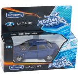 Машина игрушечная "Lada 110" гражданская, 1:36, инерционный механизм, картонная коробка