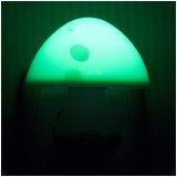 Светильник-ночник СТАРТ "Гриб" NL 1LED, зеленый, с датчиком освещенности