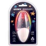 Светильник-ночник СТАРТ "Барбарис" NL 1LED, с датчиком освещенности