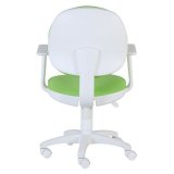 Кресло детское Бюрократ CH-W356AXSN/15-118 салатовый, пластик белый