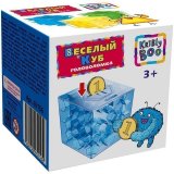Игра-головоломка-копилка Kribly Boo "Веселый куб", пластик, от 3-х лет, картонная коробка