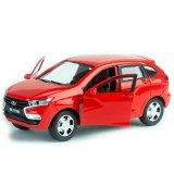 Машина игрушечная "LADA XRAY", 1:36, гражданская, картонная коробка