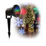 Лазерный проектор LED Strahler Schneeflocke