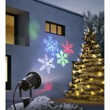 Лазерный проектор LED Strahler Schneeflocke
