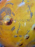 Глобус Марса d=130см на деревянной подставке из бука