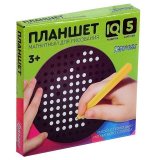 Планшет обучающий Эврики "Магнитное рисование", 120 отверстий, 5 карточек, картонная коробка