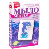 Набор для мыловарения с картинкой Lori Мыло Магия "Озорной дельфинчик"