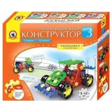 Конструктор пластиковый Русский стиль "Мотоцикл и драгстер", 2 модели, 92 детали