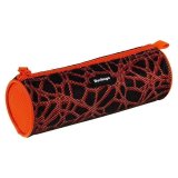 Пенал-тубус 210*70 Berlingo "Orange net", полиэстер