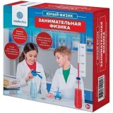 Набор для опытов Intellectico "Юный физик. Занимательная физика", картонная коробка
