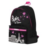 Рюкзак Berlingo Nice "Paris" 40*29*16 см, 1 отделение, 1 карман, уплотненная спинка