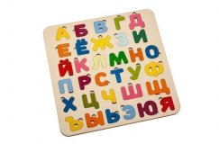 Деревянная рамка-вкладыш «АЗБУКА» DE 0420