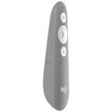 Презентер (пульт ДУ) LOGITECH R500, радиус действия 20 м, серый, 910-005387