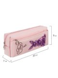 Пенал-косметичка, 2 отделения, Luxury Gift мягкий, 20х7х9 см