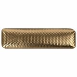 Пенал-косметичка BRAUBERG, глянцевый, мягкий, Celebrity Gold, 21х5х6 см, 228992