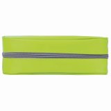 Пенал-косметичка BRAUBERG, мягкий, "KING SIZE NEON GREEN", 20х8х9 см, 229020