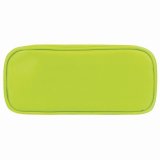 Пенал-косметичка BRAUBERG, мягкий, "KING SIZE NEON GREEN", 20х8х9 см, 229020