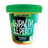 Набор для выращивания растений ВЫРАСТИ, ДЕРЕВО! "Сирень венгерская" (банка, грунт, семена), zk-053