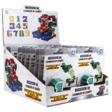 Игрушка-трансформер Трансботы М "Боевой расчет", ассорти, дисплей, 1TOY, Т16973