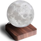 Левитирующий глобус Луны d=14 см, подставка под дерево