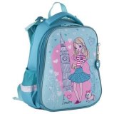 Ранец эргономичный для девочек BRAUBERG PREMIUM "London" 228788