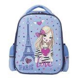 Ранец с анатомической спинкой для девочек ЮНЛАНДИЯ LIGHT "Paris" 228794
