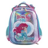 Ранец с анатомической спинкой для девочек ЮНЛАНДИЯ EXTRA "Mermaid" 228806