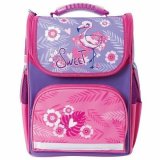 Ранец с эргономичной спинкой для девочек BRAUBERG STYLE "Flamingo" 228799