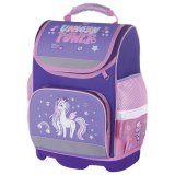 Ранец с анатомической спинкой для девочек ЮНЛАНДИЯ WISE "Unicorn power" 228817