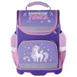 Ранец с анатомической спинкой для девочек ЮНЛАНДИЯ WISE "Unicorn power" 228817