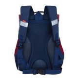 Ранец анатомический и сумка для обуви для мальчиков GRIZZLY "College" RAm-085-1 /2