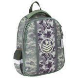 Ранец с эргономичной спинкой для мальчиков BRAUBERG PREMIUM "Army" 228783