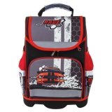 Ранец с анатомической спинкой для мальчиков ЮНЛАНДИЯ WISE "Racing car" 228815