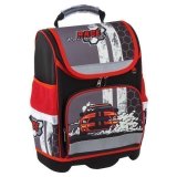 Ранец с анатомической спинкой для мальчиков ЮНЛАНДИЯ WISE "Racing car" 228815