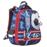 Ранец с эргономичной спинкой для мальчиков BRAUBERG PREMIUM "Football" 228782