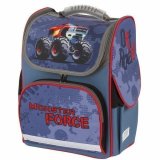 Ранец с эргономичной спинкой для мальчиков BRAUBERG STYLE "Monster Force" 228797