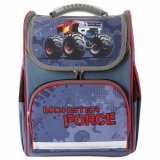Ранец с эргономичной спинкой для мальчиков BRAUBERG STYLE "Monster Force" 228797