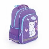 Рюкзак для учениц начальной школы ПИФАГОР SCHOOL "WHITE CAT" 228825
